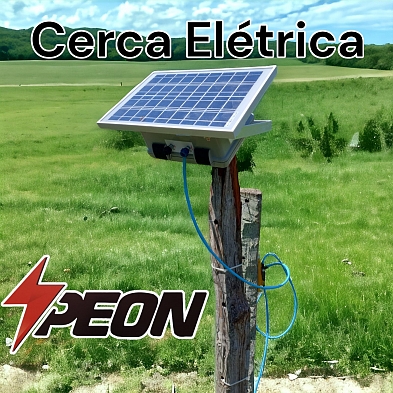 KIT SOLAR 30KM COM BATERIA INCLUÃDA 