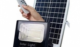 Refletor Solar 40w com Placa Solar Gaya.