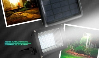 Refletor Solar 60 LEDs